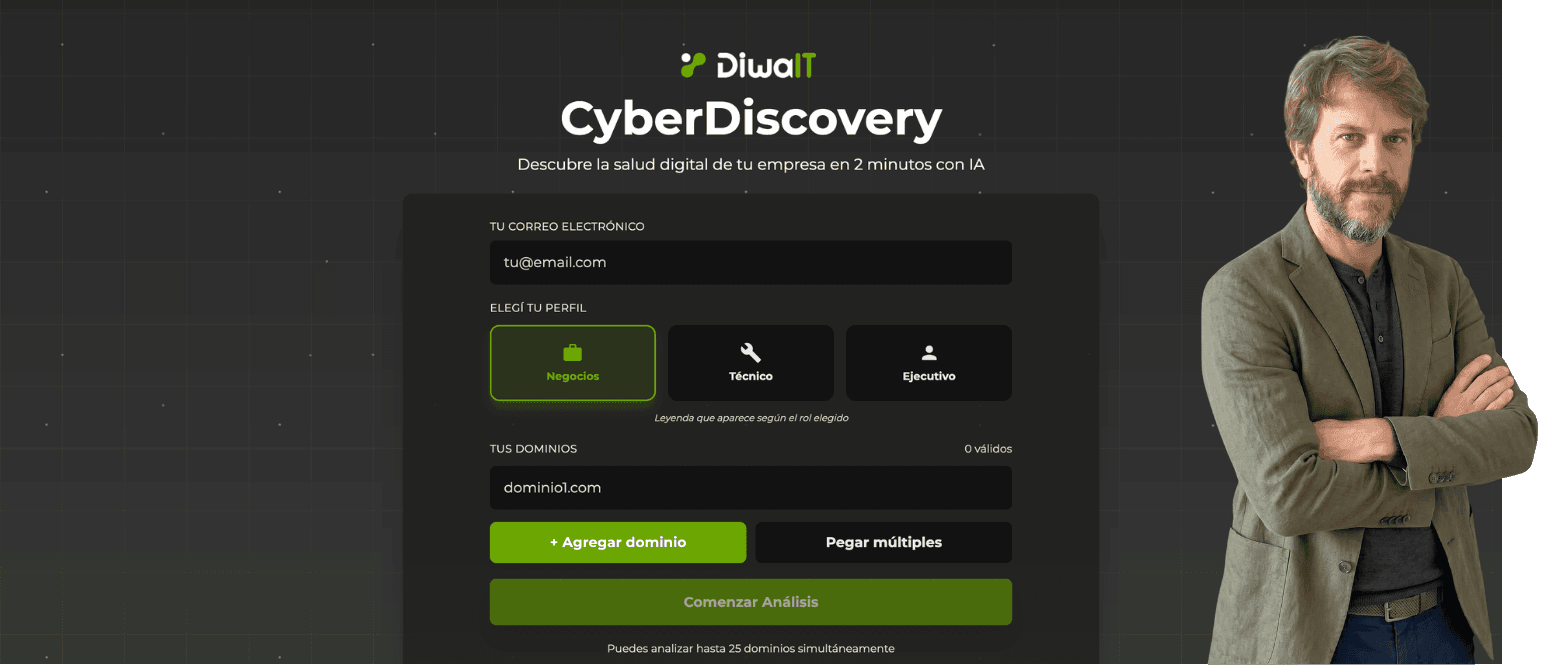Cyberdiscovery — caso de estudio